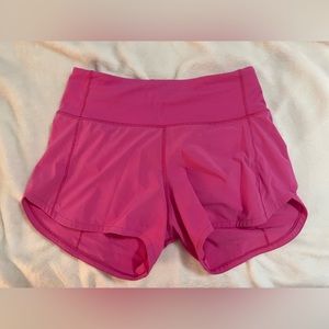 size 2 lululemon speed ups 4”